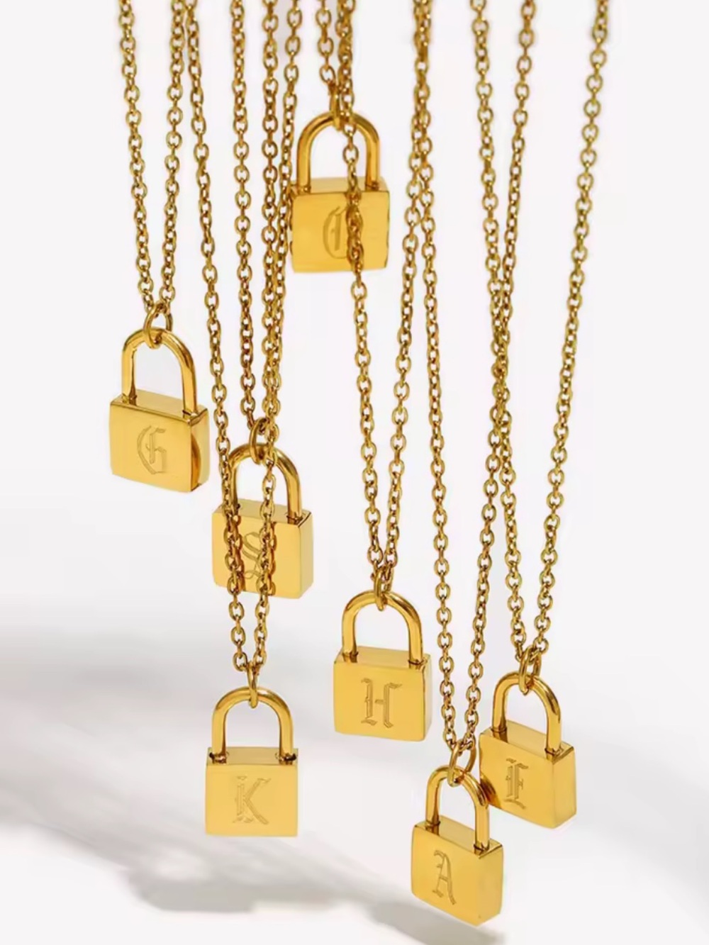 Lock Necklaces - Picture 2 of 7
